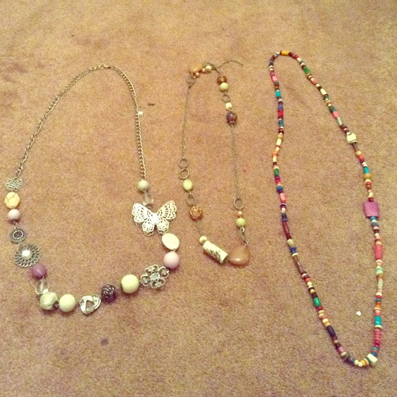 3 miscellaneous necklace from Charlotte Russe.