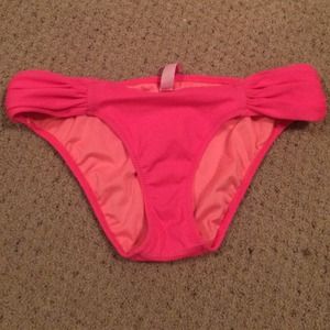 Bright pink Victoria's Secret bottoms