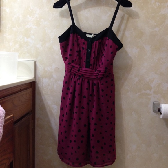 Polka Dot Strappy Dress