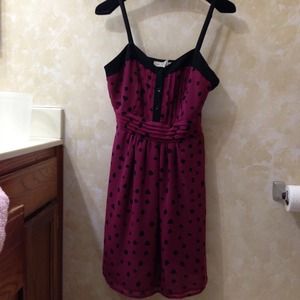 Polka Dot Strappy Dress