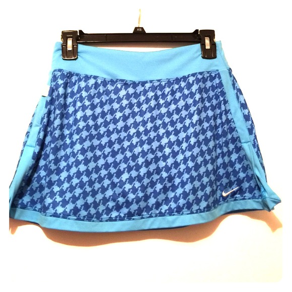 Nike blue tennis skirt
