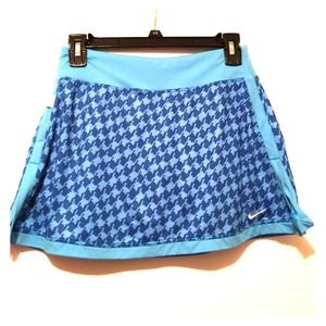 Nike blue tennis skirt