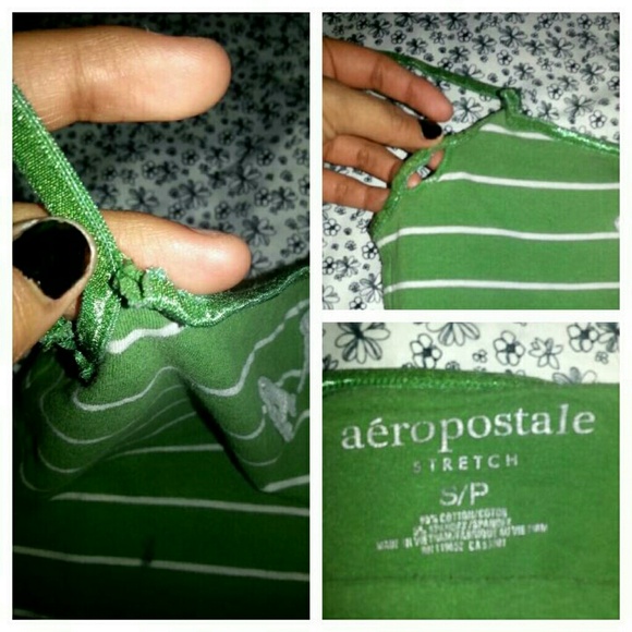 Green tank top