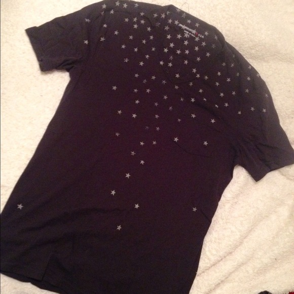 John Varvatos Black V-Neck