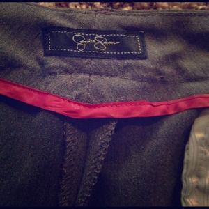 Charcoal gray dress pants