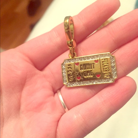 Juicy Couture Ticket Charm