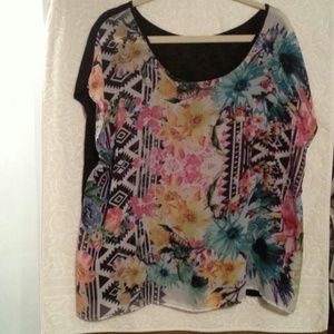 Flowery top