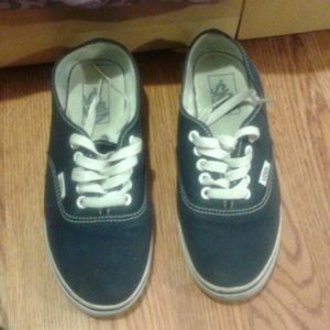 Vans Navy Blue Authentic Lo Pro