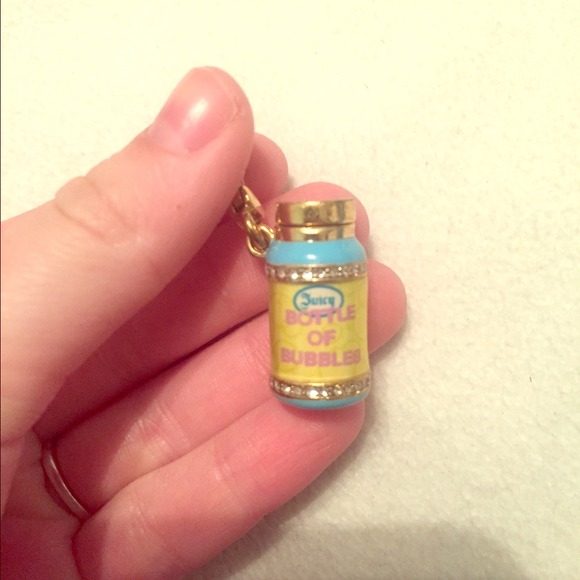 ❌SOLD❌Juicy Couture Bottle of Bubbles Charm