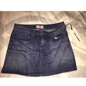 Juicy Couture Girl's sz 14 Jean skirt NWT