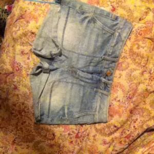 American Eagle high waisted jean shorts