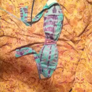 American Eagle bandeau bikini top
