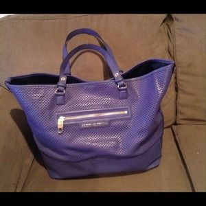 Authentic purple juicy tote bag