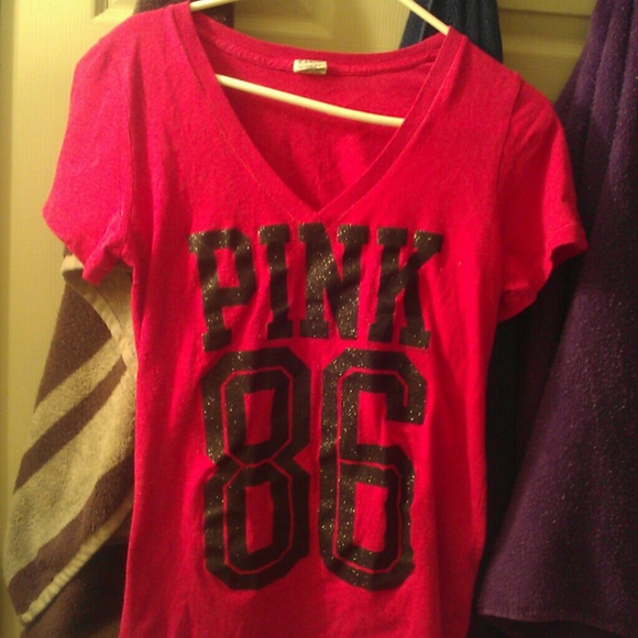 Traded Vs pink shirt