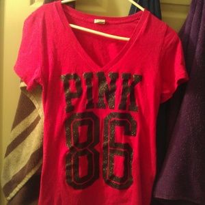 Traded Vs pink shirt