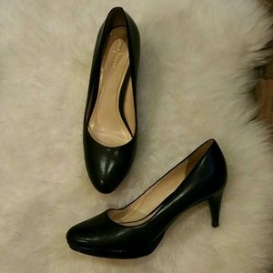 Cole Haan nike air black Chelsea pump