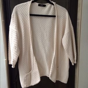 White Cardigan