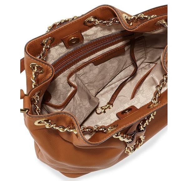 😍BNWT MICHAEL KORS LARGE FRANKIE DRAWSTRING BAG😍 - Picture 2 of 4