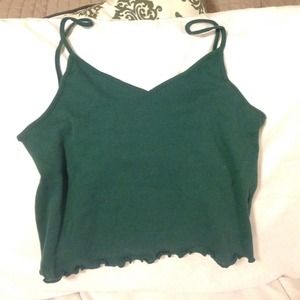 Cropped tank top