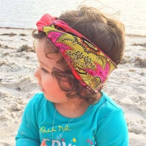 Turban Red-Pink Paisley