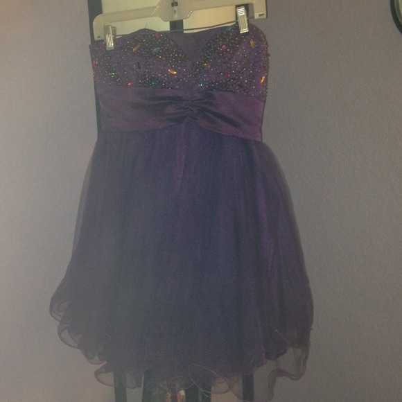 Short prom or formal dress