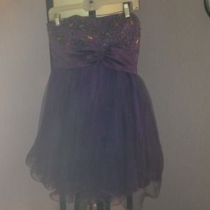 Short prom or formal dress