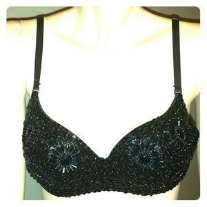 Beaded Sequin Bra