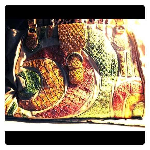 Simply Lovely Large Multicolor Tote - Picture 1 of 3