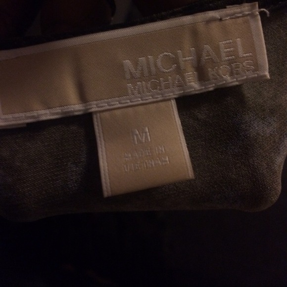 Michael Kors Body Con Animal Print Cocktail Dress - Picture 3 of 3