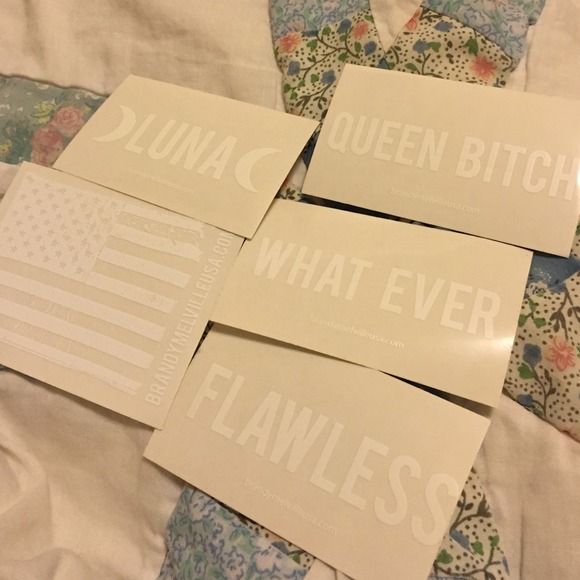 Brandy Melville stickers (5)