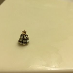 Christmas tree pandora charm