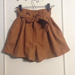 High waisted shorts