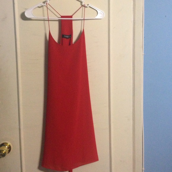 Red dress