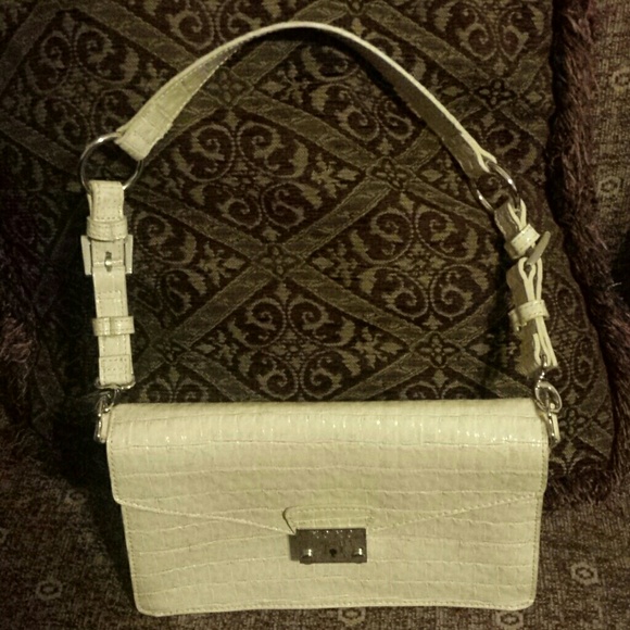 XOXO Beige Textured Handbag