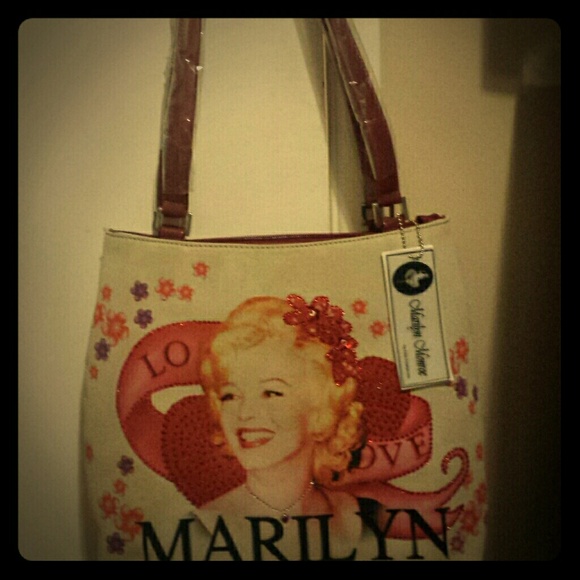 Marilyn Monroe Beaded Handbag