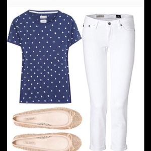 ADRIANO GOLDSCHMIED WHITE JEANS