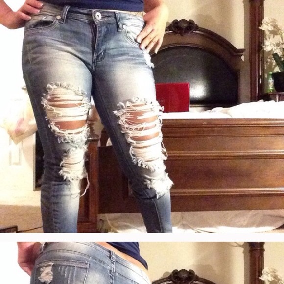 Ripped jeans