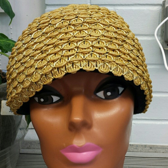 Gold hat