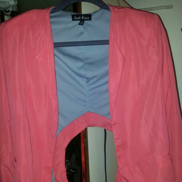 Blazer with high waisted cut out back..super cute!