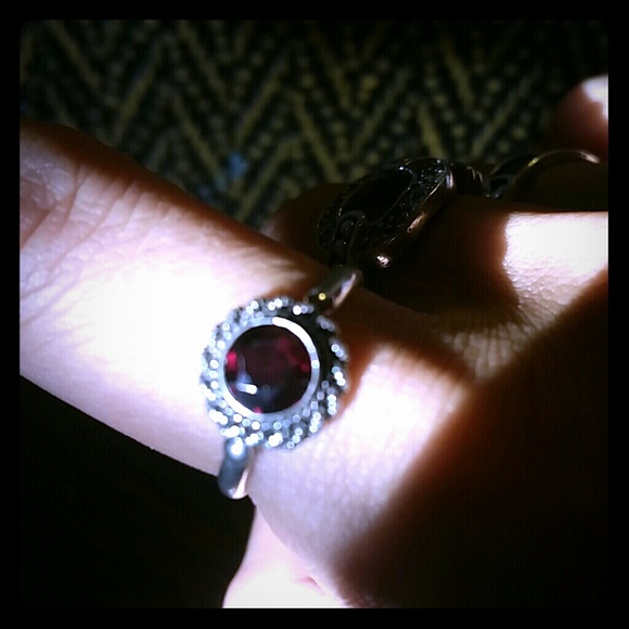 Garnet ring