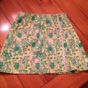Lilly Pulitzer skirt Size 6. Retired pattern!
