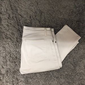 JCrew toothpick white jeans