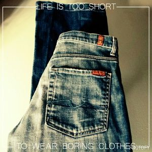 7 For All Mankind jeans. Style: Ginger.