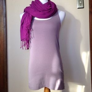 🚫SOLD🚫 Tank and Pashmina Scarf with Fringe