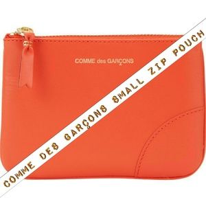 Comme des garcon small zip pouch