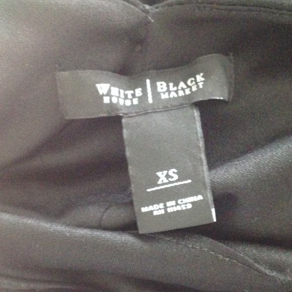 White House black market LBD with tie - Picture 3 of 4