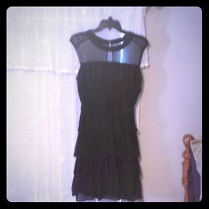 Black cocktail dress