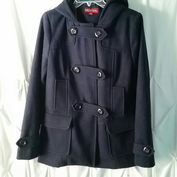 *SOLD*  Navy blue pea coat