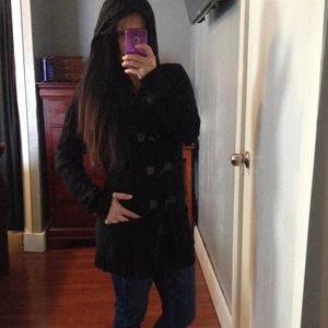 ☘✨Black hoodie sweater