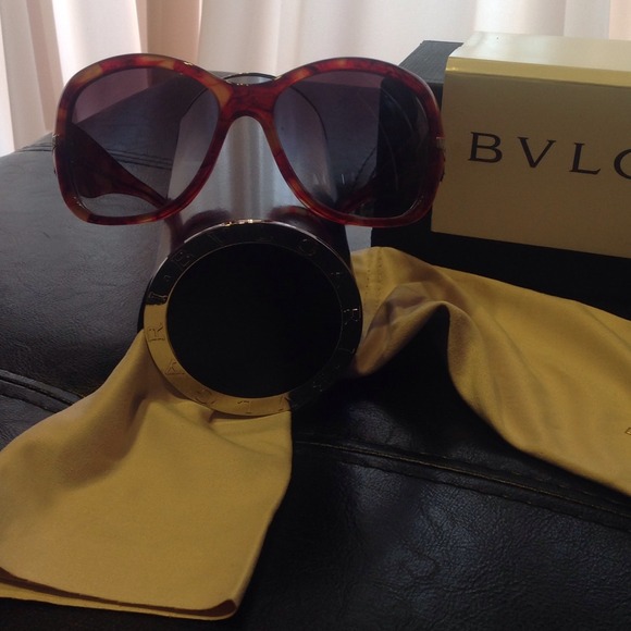 BVLGARI SUNGLASSES #8044-b 5044/11 62/16 125